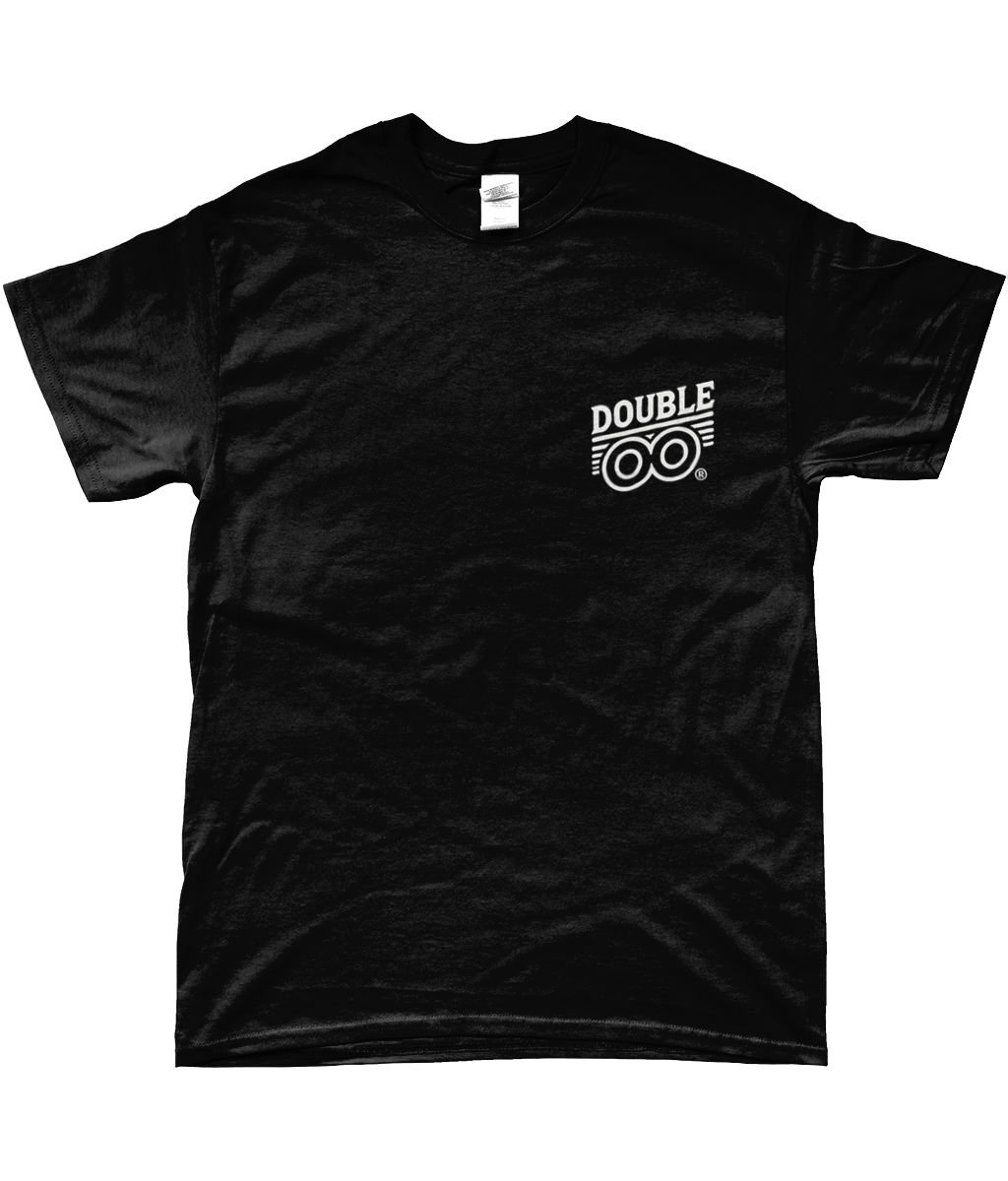 double O main logo t shirt black